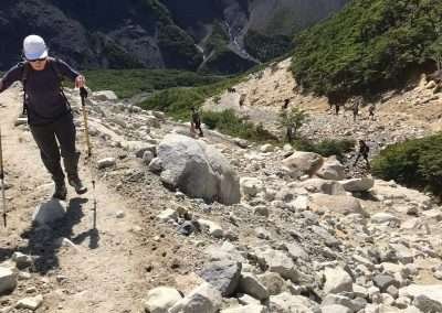 Caminata a las bases de las Torres