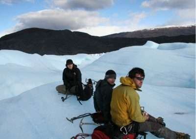 Glaciar grey caminata